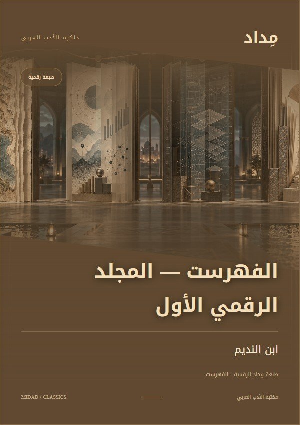 الكتب العربية: الفهرست المجلد الرقمي الأول للقراءة والتنزيل